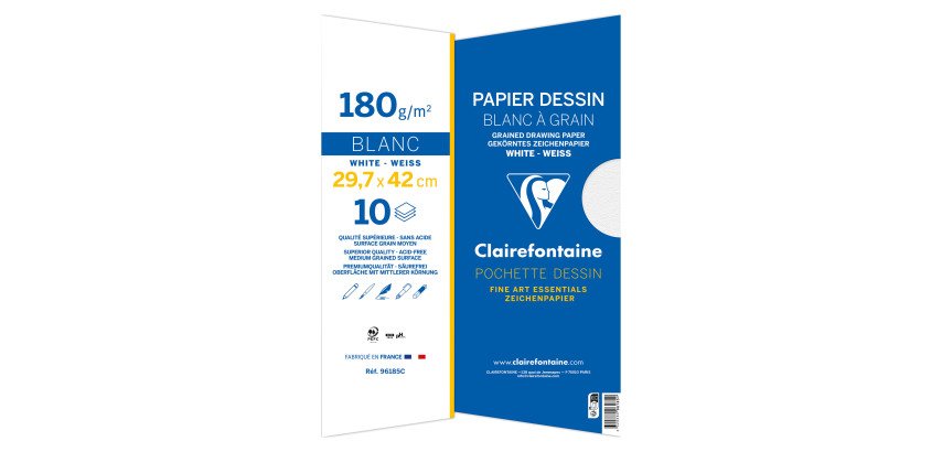 Envelope 10 white A3 180 g drawing paper sheets