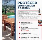 Huile protectrice - teck, bois exotique - 500 mL