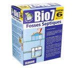 Activateur bactérien biologique de fosse septique Bio7 entretien 6 mois