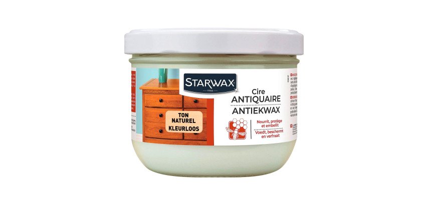 Cire des antiquaires pâte - naturel - 375 mL
