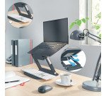 Support réglable pour ordinateur portable Leitz Ergo gris