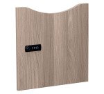 Lot of 3 melamine doors Lockers - Code lock