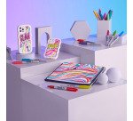 Marqueur permanent Sharpie Glam Pop pointe 1,5 à 3 mm - Pochette de 12