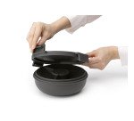 Boîte à salade Make & Take Brabantia, ronde, 1,3 L - Dark Grey