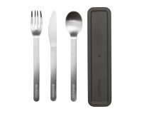 Cutlery set, 3 pieces Make & Take Brabantia - Dark Grey