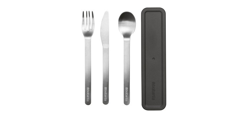 Set de couverts, 3 pièces Make & Take  Brabantia - Dark Grey