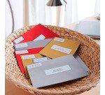 Pack 24 rouleaux d'étiquettes d'adresse 36 x 89 mm Dymo - Rouleaux de 260