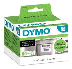 Etiket 54 x 70 mm Dymo - Rol van 400