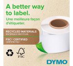 Etiquette 54 x 70 mm Dymo - Rouleau de 400