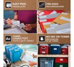 Etiquette 54 x 70 mm Dymo - Rouleau de 400