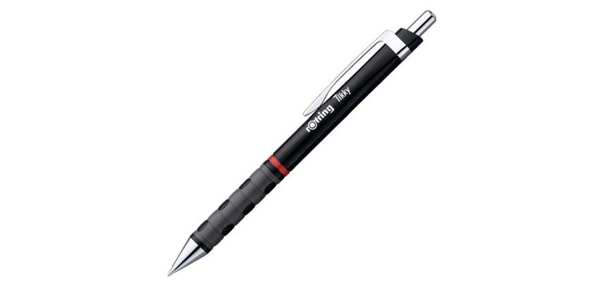 Stylo bille Rotring Tikky rétractable pointe 1 mm