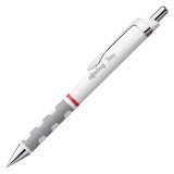 Stylo bille Rotring Tikky rétractable pointe 1 mm - écriture moyenne - corps blanc