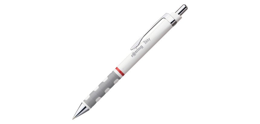 Balpen Rotring Tikky intrekbare punt 1 mm - middelgrote schrijfpunt