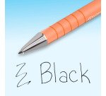 Bolígrafo retráctil Papermate Flexgrip Brights, punta de 1 mm - punta media - Paquete de 5