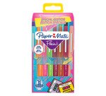 Stylo feutre Papermate Flair Retro écriture moyenne - Pochette de 16