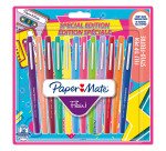 Stylo feutre PapermMate Flair Retro écriture moyenne - Pochette de 12