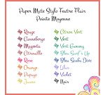 Stylo feutre Papermate Flair Retro écriture moyenne - Pochette de 16