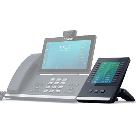 Yealink téléphone filaire EXP50 Noir