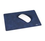 tapis de souris, extra plat, marbré, bleu foncé