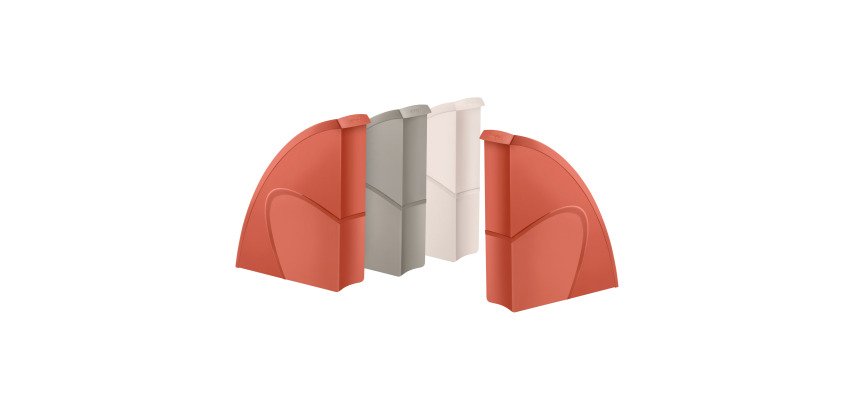 Set of 4 magazine racks Cep Terra Nova - 8.5 cm spine