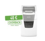 Destructeur Leitz IQ Auto+ Office 150 P4 - coupe croisée