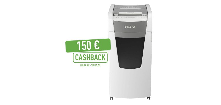 Destructeur Leitz IQ Auto+ Office Pro600 P4 - coupe croisée