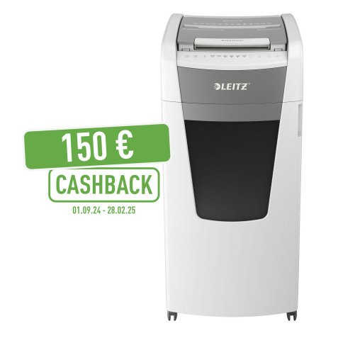 Destructeur Leitz IQ Auto+ Office Pro600 P4 - coupe croisée