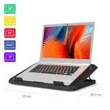 Laptopsteun ergonomisch geventileerd Port