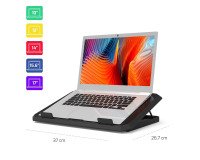 Ventilated ergonomic PC stand