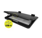 Suport PC ergonomique ventilé Port