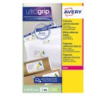 Etichette adesive Avery in carta bianca 63.5 x 46.6 18 etich/foglio 1800 etich/pacco