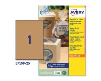 En_etichette avery l7109-25kraft 210x297