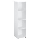 Casier de bureau Lockers Corps blanc vide à composer