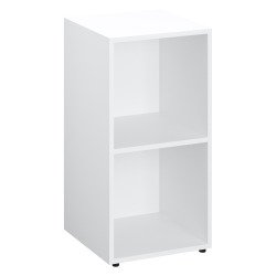 En_casier de bureau lockers 2 cases - corps blanc