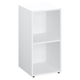 Casier de bureau Lockers 2 cases - Corps blanc - H 86 cm