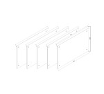 Lot de 5 intercalaires pour classeurs monoblocs Pro C.