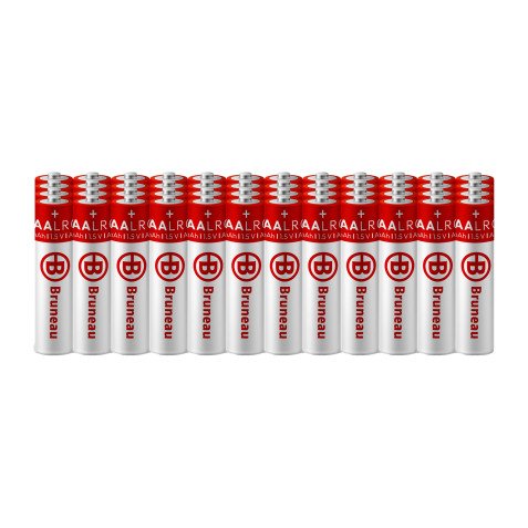 Pile Alcaline Bruneau Ministilo AAA LT06 48 unità