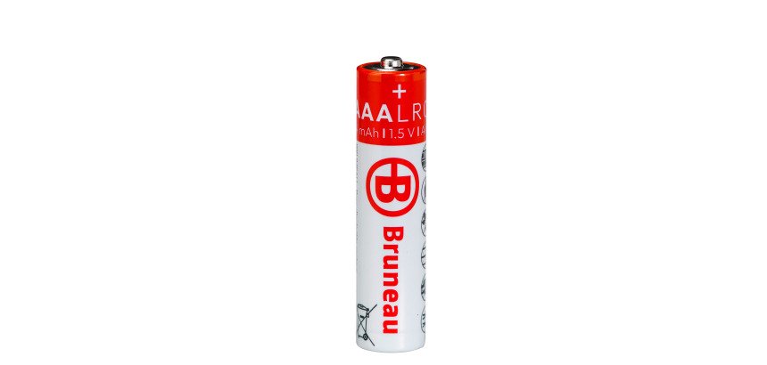 Pile Alcaline Bruneau Ministilo AAA LT06 48 unità