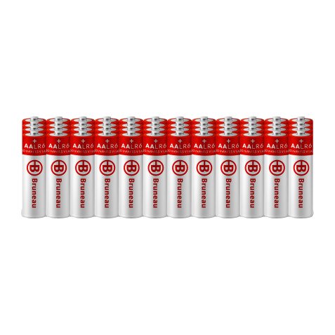 Pile alcaline Bruneau Stilo AA LT06 48 unità
