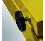 Armadio liquidi infiammabili componibile Carvel ARM001B, 1075 x 500 x 1850 mm