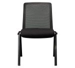 Chaise MONDAY - Accrochable - Dossier maille - Pieds métal
