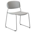 Chair SUZY - polypropylene backrest and seat - epoxy metal sled base