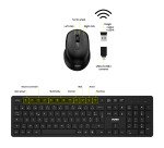 Ensemble clavier souris sans fil Port Designs Wireless Desktop Pack