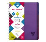 Cuaderno espiral Linicolor Evolutiv'book A4+ 22,5 x 29,7 cm  cuadros 240 páginas