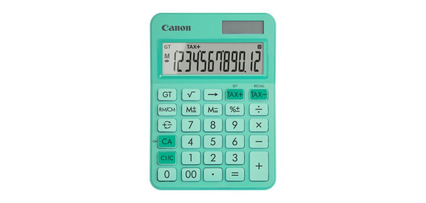 Calculatrice de bureau Canon LS-125KB couleur