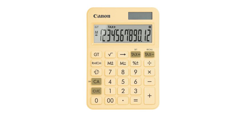 Calculadora de escritorio a color Canon LS-125KB
