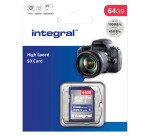 Carte SDHC 4K Intégral INSDX64G-100V30 64 Go - classe 10