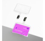 Avery Porta Badge Combi con Clip - Conf 25