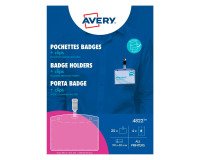 Avery Porta Badge Combi con Clip - Conf 25