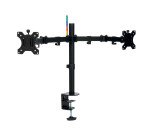 KENSINGTON Braccio porta monitor doppio ergonomico ed estensibile SmartFit®, fino a 32”, nero